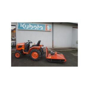 Kubota B1620D Tractor with SMAF Rotary Cutter