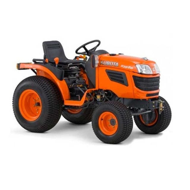 Kubota B1620D Tractor with SMAF Rotary Cutter - Image 5