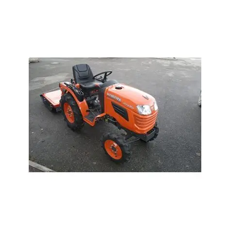 Kubota B1620D Tractor with SMAF Rotary Cutter - Image 7