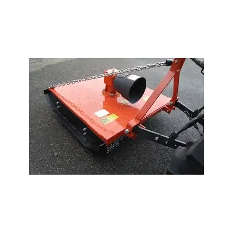 Kubota B1620D Tractor with SMAF Rotary Cutter - Image 6