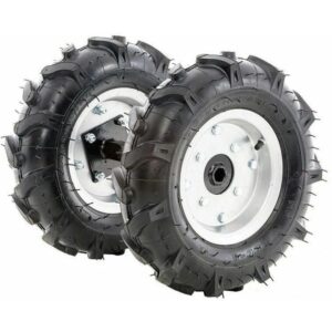 Kit 2 Pneumatic Wheels 400x8 – LEA